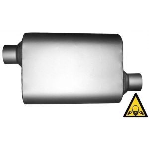 3" Universal Muffler Dual Chamber