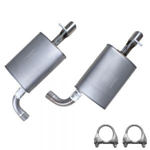 2011 Ford Explorer Limited Sport Utility 4-Door 3.5L Stainless Steel Pair of Muffler Exhaust kit