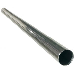 Stainless Steel Straight Exhaust Pipe 2.5" OD 5' long