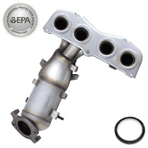 2002  Toyota Camry   XLE Sedan 4-Door  2.4L EPA Approved-Stainless steel Front Manifold Converter 