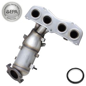 2003 Toyota Solara  SE Coupe 2-Door 2.4L EPA Approved-Stainless steel Front Manifold Converter 