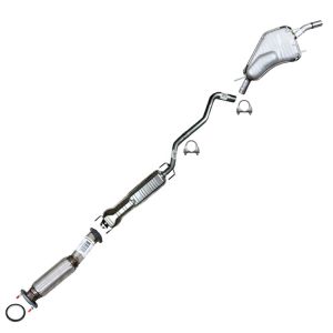 1999 Saab 9-5 Base Sedan 4-Door 2.3L Stainless Steel Front Flex pipe Muffler Exhaust kit