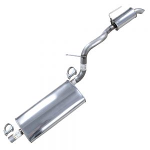 2011 Dodge Nitro SXT Sport Utility 4-Door 3.7L Stainless Steel Resonator Exhaust Muffler Kit