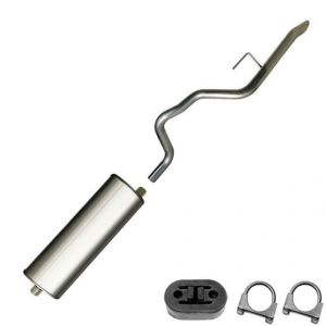 2003 Jeep Grand Cherokee Limited Sport Utility 4-Door 4.0L Stainless Steel Muffler TailPipe with Hanger