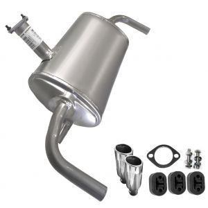 2010 Nissan Altima Base Coupe 2-Door 3.5L Exhaust Dual Tailpipe Muffler with hangers