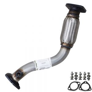2008 Saturn Aura XE Sedan 4-Door 2.4L Direct fit Stainless Steel Front pipe with Bolts and nuts