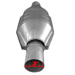 3" x 14" Universal Exhaust Catalytic Converter