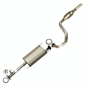 2004 Toyota 4Runner Sport Sport Utility 4-Door 4.0L Stainless Steel Resonator Muffler Exhaust System Kit