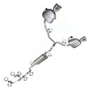 2012 Chevrolet Traverse LTZ Sport Utility 4-Door 3.6L Stainless Steel Complete Exhaust System Kit