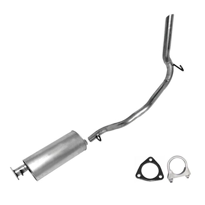 muffler resonator tailpipe exhaust system kit fits 2005 Chevy Astro 4.3L 