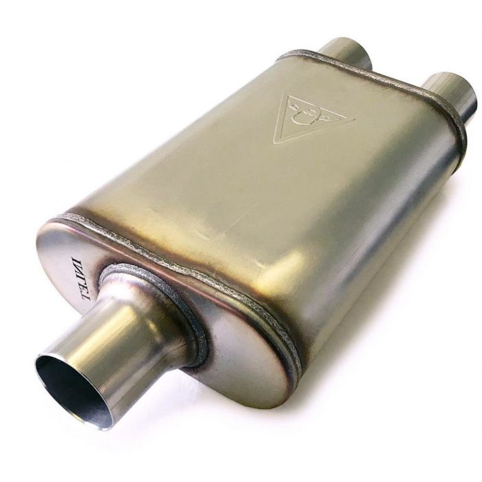 High Flow Performance Two chamber Exhaust Muffler - 2.5